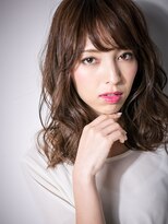 カバーヘア ブリス 北浦和(COVER HAIR bliss)&nbsp;カシスブラウン小顔韓国風くびれミディv北浦和20代30代40代