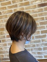 ラ ブレア(La Brea)&nbsp;カジュアルベージュバレイヤージュ（ショート）