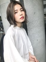 シェル 吉祥寺(shell)&nbsp;大人可愛い外ハネレイヤーミディ☆20代/30代/40代/50代