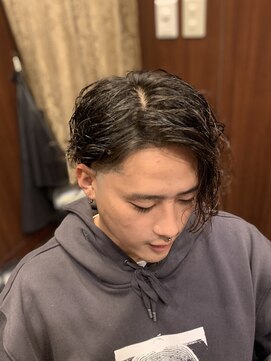 ヒロギンザ 五反田店(HIRO GINZA) センターパートパーマ