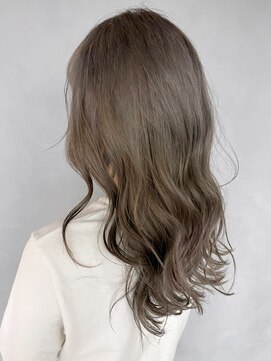 アイティーバイアルバム 藤沢店(IT by ALBUM) グレージュロング_テラコッタくすみブルーミニウルフ_ba328341