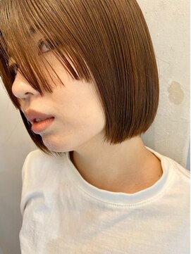 オドル(odol) 20代30代40大人可愛いきりっぱなし前下がり☆ステップバング