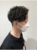 センターパート スパイラルパーマ ツイストパーマ 池袋