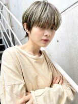 レトン 銀座(leton)&nbsp;マッシュショート/コンパクトショート/セクションカラー[銀座