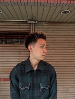 ウェルネス(Wellness) ツイストスパイラルサイドパートスキンフェード17