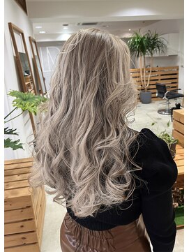 ホヌア(hoNua.) 【hoNua.】work  style × バレイヤージュ