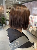 ホワイトストーン WHITE STONE&nbsp;熊本　外ハネボブ　艶髪　20代30代　ヘアスタイル