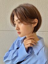 ロンドブルーム 天神大名店(Lond Bloom)&nbsp;ショコラアッシュベージュカラーボブ大人ショートボブショート