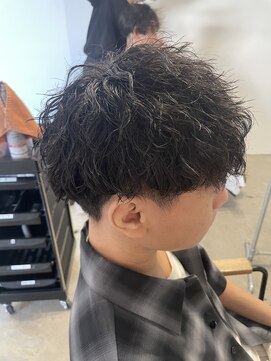 ニアウ 伊勢崎連取店(Niau) メンズマッシュスパイラルパー