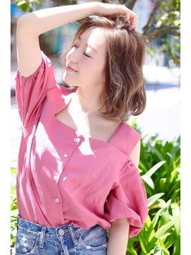 ラウ 門前仲町(Lawu) 大人可愛いミディアムヘア☆