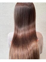 テラスヘアラボ 新潟駅南(TERRACEhairLab.)&nbsp;【透明感艶髪ピンクベージュカラー】