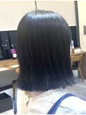ショートカットショートボブミルクティーベージュカラー前髪あり