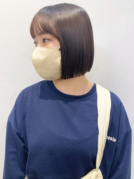 モリオフロムロンドン 松戸店(Morio from London) 【松戸　石山】ストレートコンパクトボブ切りっぱなしボブ