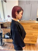 ルーツカラー　タッセルボブ