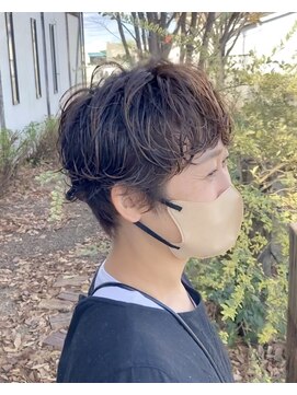ルプラ ガーデン(le-pla garden) ケアパーマ#ショート#ボブ#ショートボブ#ベージュ#豊橋#豊川