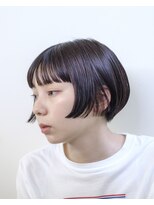 ルプラ ブリリアント(le-pla brilliant)&nbsp;ショートボブ/刈り上げ/ワイドバング/前さがり/黒髪/豊橋/田原