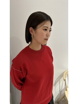 ヨーク(YOKE) YOKE/オリーブ/ベージュ/透明感カラー/くすみカラー