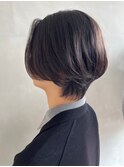 艶感☆大人のくびれショート 前下がりショート