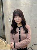薬院【honen】韓国レイヤー×ワインレッドカラー薬院/天神/平尾