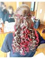 エクステンション クーチャー(Extention Cu'cha)&nbsp;ぐるぐるハーフアップ