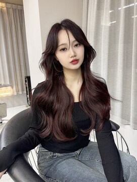 リリー(Lilley) 【西村光平】艶カラー/前髪顔周り/韓国ヘア