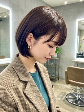 エル 新小岩(elu) 美髪/ワイドバング/レイヤーカット/くすみベージュ/新小岩駅