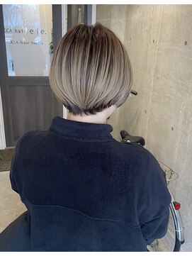 ロッカヘアエジェ(ROCCA hair eje.) 丸みショートボブ◎
