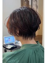 ビハインドザカーテン(BEHIND THE CURTAIN)&nbsp;ショート×オータムブラウン