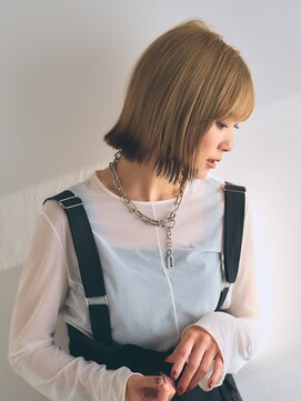 シャル 町田(shalu) エンドカラー×タッセルボブ