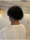 メンズツイストスパイラルパーマ