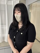 スウィープ(sweep)&nbsp;ブルーブラック レイヤーカット