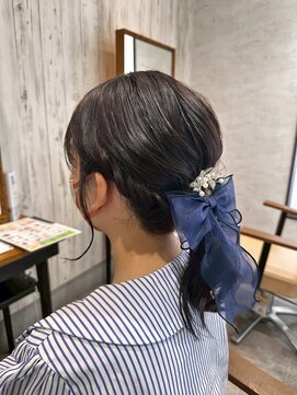 エヌアンドエー 杉戸高野台店(N&A) 華やかリボンで、特別な日を彩る◎上品エレガントスタイル