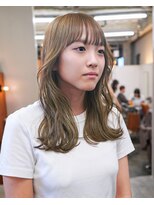 ニール 名古屋 伏見 丸の内(NEELU)&nbsp;ブリーチ無しで作る柔らかベージュ！