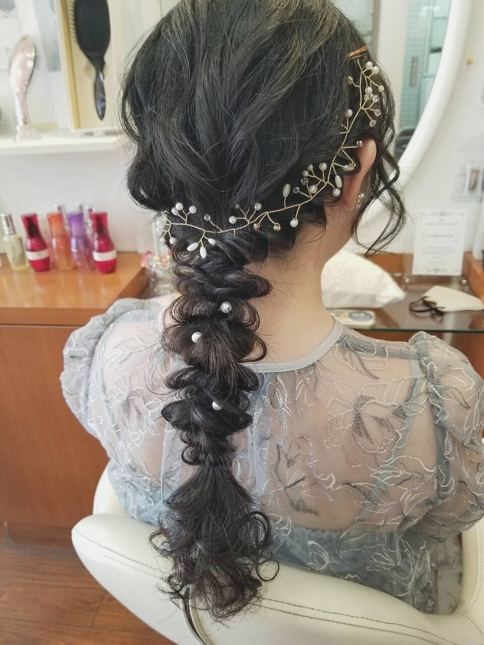 アップ・結婚式のお呼ばれなどに（シャンプーブロー別）　￥5500