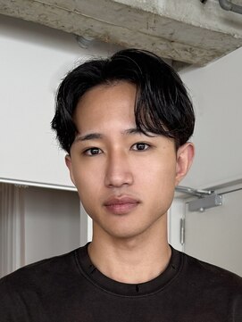 トッド(tod) 色気パーマ大人パーマ名古屋ニュアンスパーマビジネスマン眉毛