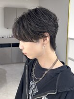 ワンズ リー 上大岡店(One's ly)&nbsp;シースルーセンターパート_フェザーパーマ/波巻きスパイラル