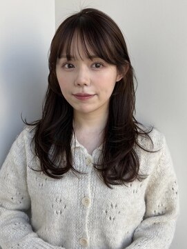 ラフ フロム ガーデン(Laf from GARDEN) ミディアム/レイヤーカット/顔周りカット/透明感カラー