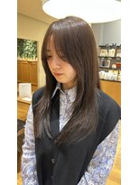 サラ ビューティ サイト 春日(SARA Beauty sight) 【松尾が作る】【福岡春日】【透明感カラー】グレージュカラー