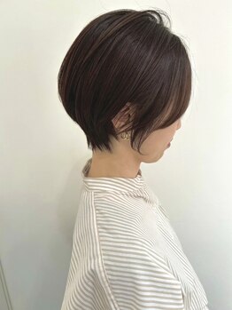 ムイ(muy)の写真/【札幌/さっぽろ駅徒歩1分】ショート・ボブ×イメチェンならmuy【ムイ】へ♪横顔まで自信が持てるstyleに◎