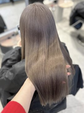 ペレ アネックス 大阪梅田茶屋町店(PELE ANNEX) 着物ヘア/大人ガーリー/ダークアッシュ/似合わせカット/梅田