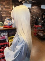 レオクマ(REOKUMA)&nbsp;ブロンド／ホワイトリタッチ／TOKIOトリートメント