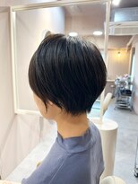 ナンバー 博多(Number)&nbsp;大人可愛い20代30代40代50代前下がりショートボブ丸みショート