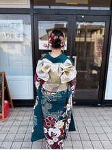 プリズム ヘアーデザイン 北坂戸店&nbsp;成人　着付