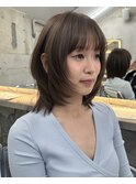 韓国ボブレイヤーボブ渋谷タッセルボブお洒落なレイヤーカット