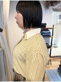 [kichi.] ダークグレージュ×ぷつっとミニボブ