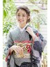 ヘアセット＋メイク＋着物着付け 13000円（土日祝＋1000円）