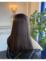 セットアップ 岡山北長瀬店(SET-UP) "似合わせカット"ダークグレージュ×オージュアトリートメント