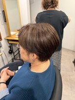 アフェクト 上大岡(affect)&nbsp;ダークパープル/ナチュラルショート/ミルクブラウン/夏/上大岡