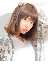 ガーデントウキョウ(GARDEN Tokyo)&nbsp;【GARDEN】ノームコア無造作ミディにベビーバング【KOMAKI】