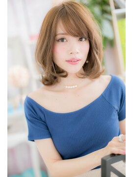 ミック ヘアアンドメイク アップ 駒込店(miq Hair&Make up) 女子力高める！メリハリくびれカール